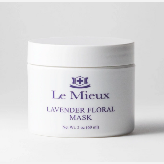 Lavender Floral Mask