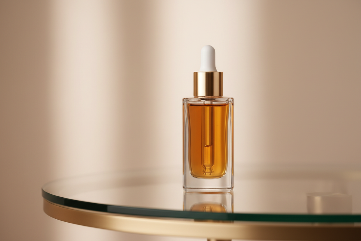 A SERUM ON  GLASS